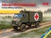 ICM 35138 Unimog S 404 Krankenwagen German Military Ambulance 1/35
